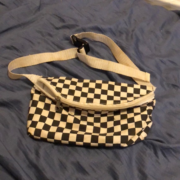 checkered vans fanny pack